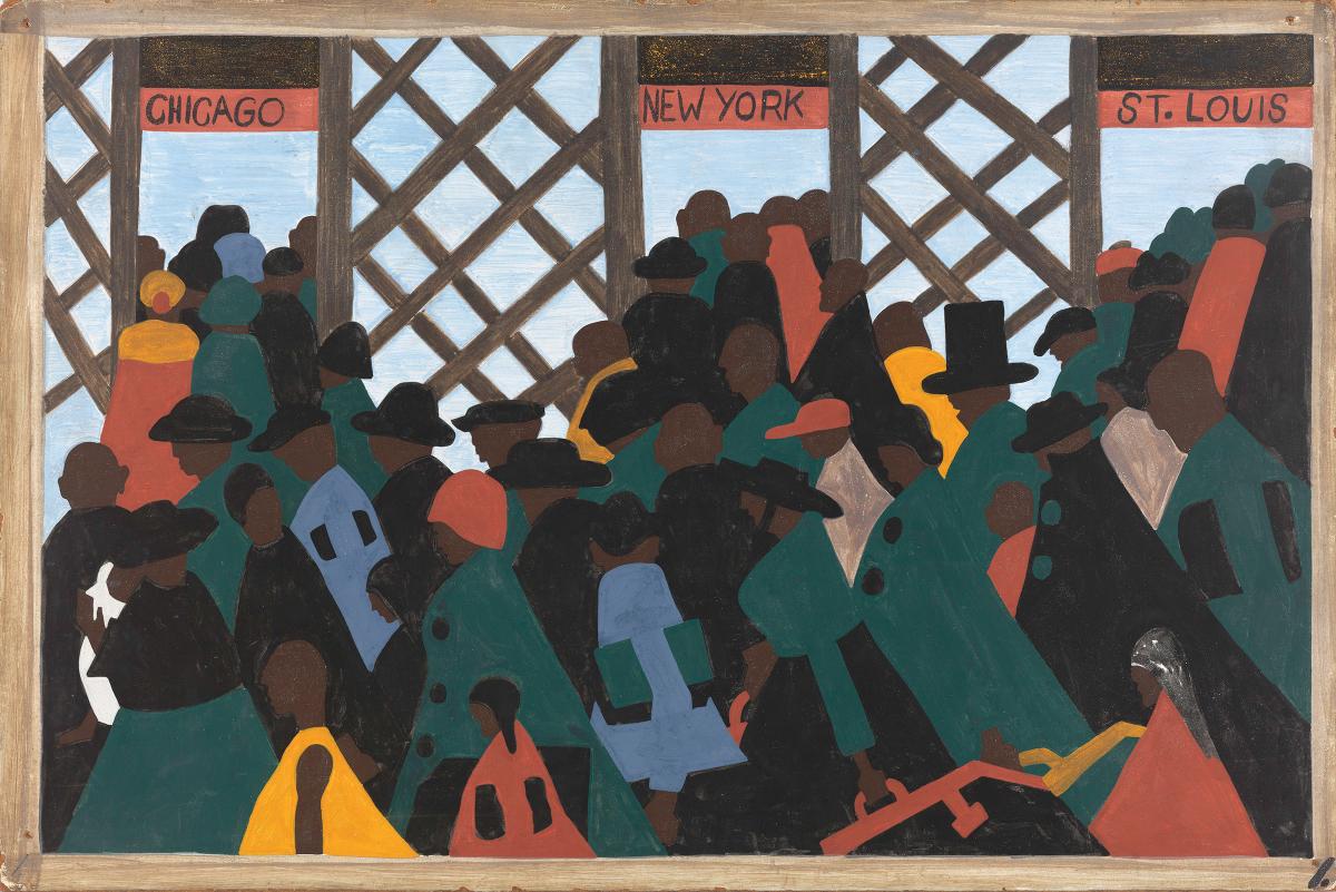 Jacob Lawrence’s “The Migration Series”