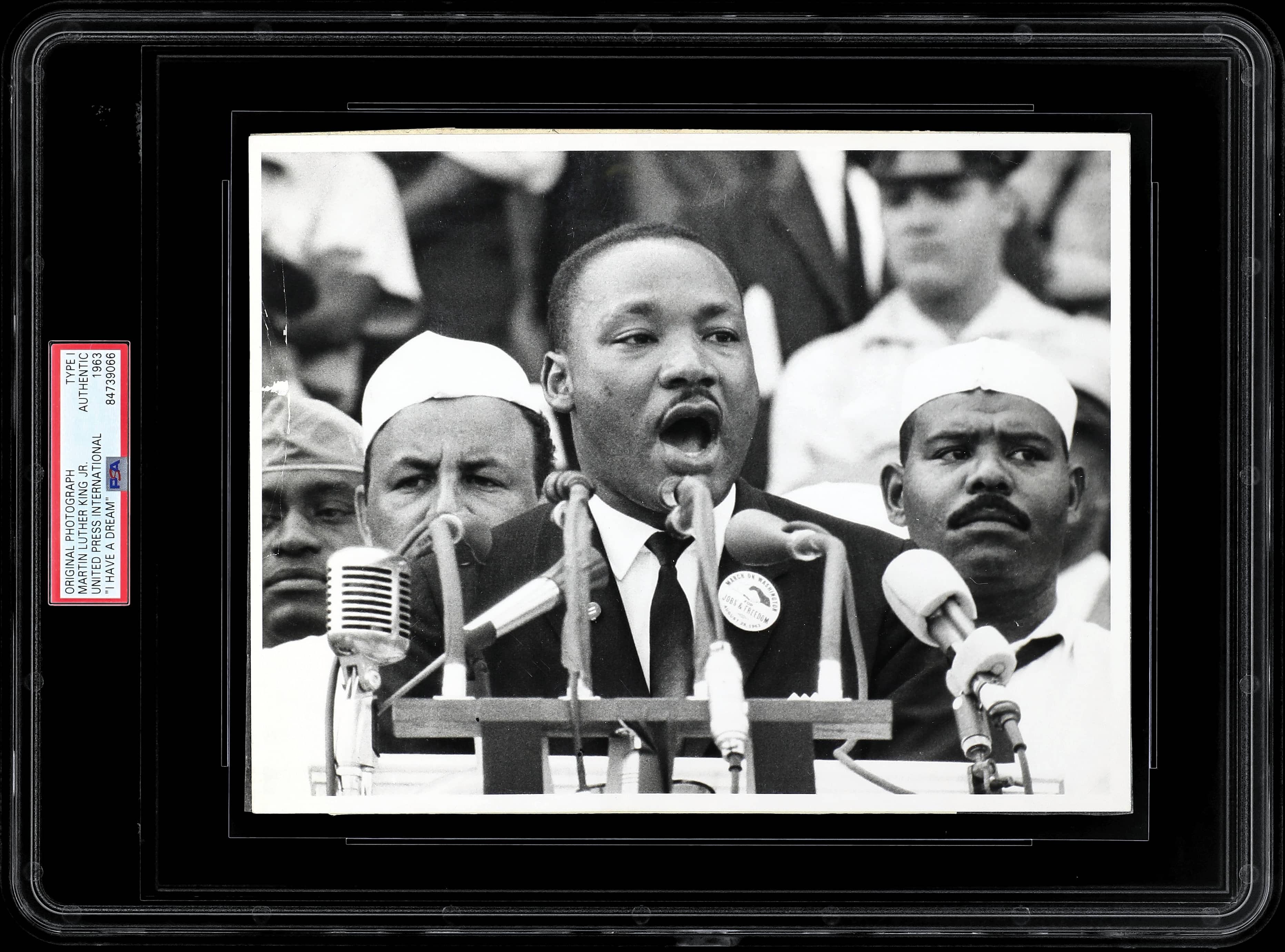 Martin Luther King "I Have A Dream" Speech Type I Original Photo