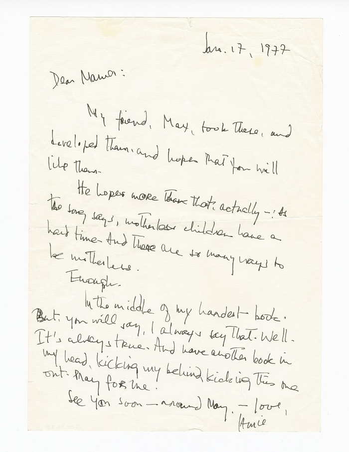 James Baldwin Manuscript Letter on Race and America view 4